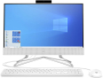 ПК-моноблок HP All-in-One 21.5FHD IPS AG Touch/Intel Pentim J5040/4/1000/ODD/int/kbm/W10/White - 1