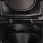 Унитаз подвесной Qtap Robin безободковый с сиденьем Soft-close QT13332141ERMB - 6