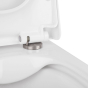 Унитаз подвесной Qtap Tern безобедочный с сиденьем Soft-close QT1733052ERW - 7