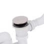 Сифон для ванны Lidz (WHI) 60 03 V002 02 с ревизией (выход 50 мм) - 3