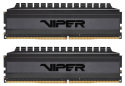 Оперативная память Patriot Viper 4 Blackout 2x32GB DDR4 3200 MHz (PVB464G320C6K) - 1