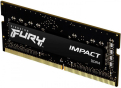 Оперативна пам'ять Kingston Fury Impact 16 GB SO-DIMM DDR4 2666 MHz (KF426S15IB1/16) - 2