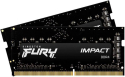 Оперативная память Kingston Fury Impact 2х8GB SO-DIMM DDR4 2666 MHz (KF426S15IBK2/16) - 1