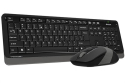 Комплект (клавиатура, мышь) беспроводной A4Tech FG1010 Black/Grey USB - 2