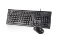 Комплект (клавиатура, мышь) A4Tech KRS-8520D Black USB - 3