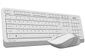 Комплект (клавіатура, миша) бездротовий A4Tech Bloody FG1010 White USB - 3