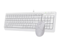 Комплект (клавиатура, мышь) A4Tech F1512 White USB - 4