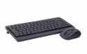 Комплект (клавіатура, миша) бездротовий A4Tech FG1112 Black USB - 2
