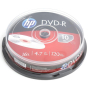 Набір чистих дисків HP DVD+R (69315 /DME00026-3) 4.7GB 16x, шпиндель, 10 шт. - 1