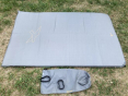 Коврик самонадувающийся Easy Camp Self-inflating Siesta Mat Double 5 cm Grey (300058) - 4