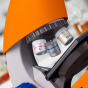 Мікроскоп Bresser Junior 40x-640x Orange з кейсом (8851310) - 5