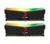 Оперативна пам’ять PNY XLR8 RGB DDR4 16GB (2 x 8GB) 3200 CL16 (MD16GK2D4320016XRGB) - 1