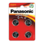 Батарейки Panasonic CR 2032 BL 4 шт. (CR-2032EL/4B) - 1