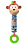 Іграшка з піщалкою BabyOno "Мавпа Георгій" (11х22 см) - 1