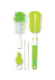 Ершики BabyOno (набор) для мытья бутылок со сменой ручкой (Зеленый) - 1