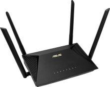 Бездротовий маршрутизатор Asus RT-AX53U (AX1800, WiFi 6, 1xGE WAN, 3xGE LAN, 1xUSB, MU-MIMO, Beamforming, OFDMA, 4 зовнішні антени) Бездротовий маршрутизатор Asus RT-AX53U (AX1800, WiFi 6, 1xGE WAN, 3xGE LAN, 1xUSB, MU-MIMO, Beamforming, OFDMA, 4 зовнішні антени)