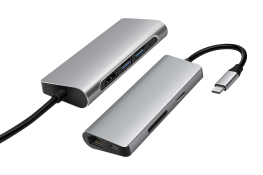 Мультипортовий адаптер USB-C ProLogix PR-WUC-105B Мультипортовий адаптер USB-C ProLogix PR-WUC-105B