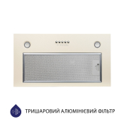Витяжка повновбудована Minola HBI 5627 IV 1000 LED Витяжка повновбудована Minola HBI 5627 IV 1000 LED
