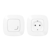Набір упр. ел. приладами (smart-розетка + smart-вимикач) Legrand Valena Allure with NETATMO Білий (752554) Набір упр. ел. приладами (smart-розетка + smart-вимикач) Legrand Valena Allure with NETATMO Білий (752554)