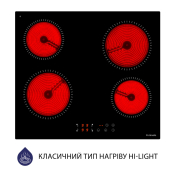 Варильна поверхня Minola MVH 6031 KBL Варильна поверхня Minola MVH 6031 KBL