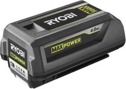 Акумулятор Ryobi RY36B40B, MAX POWER 36В, 4.0Ач, Lithium+, 1.32 кг (5133005549) Акумулятор Ryobi RY36B40B, MAX POWER 36В, 4.0Ач, Lithium+, 1.32 кг (5133005549)