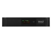 Джерела безперебійного живлення (ДБЖ) VOLT RackUPS (2000VA/1200W, 2x FR, AVR, LCD, USB) (5UTRA92029) Джерела безперебійного живлення (ДБЖ) VOLT RackUPS (2000VA/1200W, 2x FR, AVR, LCD, USB) (5UTRA92029)