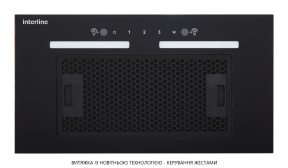 Витяжка Interline WIND BL A/60/GL/ST Витяжка Interline WIND BL A/60/GL/ST