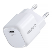 Зарядний пристрій Choetech 1хUSB-C 30W PD QC3.0 PD5007 білий (PD5007-EU-WH) Зарядний пристрій Choetech 1хUSB-C 30W PD QC3.0 PD5007 білий (PD5007-EU-WH)