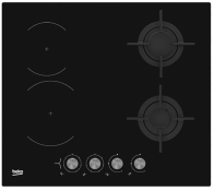 Варочная поверхность комбинированная Beko HILM 64222 S Варочная поверхность комбинированная Beko HILM 64222 S