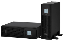 Джерело безперебійного живлення 2E PS3000RT, 3000VA/2400W, RT3U, LCD, USB, 3xC13, 3xSchuko Джерело безперебійного живлення 2E PS3000RT, 3000VA/2400W, RT3U, LCD, USB, 3xC13, 3xSchuko