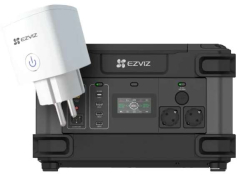 Портативна зарядна станція + розумна розетка Ezviz CS-PS1300 (CN066) (FR) + CS-T30-10B-EU Портативна зарядна станція + розумна розетка Ezviz CS-PS1300 (CN066) (FR) + CS-T30-10B-EU