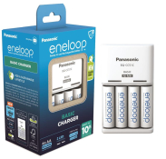 Зарядний пристрій Basic Charger+ Акумулятор Eneloop NI-MH AA 2000 мАг, 4 шт. Зарядний пристрій Basic Charger+ Акумулятор Eneloop NI-MH AA 2000 мАг, 4 шт.