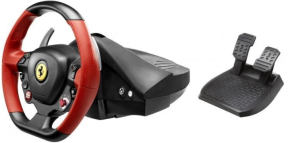 Комплект (кермо, педалі) Thrustmaster Ferrari 458 Spider (4460105) Комплект (кермо, педалі) Thrustmaster Ferrari 458 Spider (4460105)