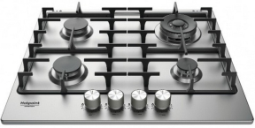 Варочна поверхня газова Hotpoint-Ariston PPH60GDF/IX Варочна поверхня газова Hotpoint-Ariston PPH60GDF/IX