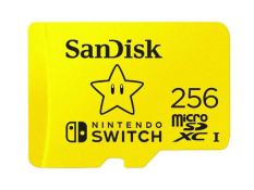 Карта пам'яті SanDisk 256 GB microSDXC для Nintendo Switch SDSQXAO-256G-GNCZN Карта пам'яті SanDisk 256 GB microSDXC для Nintendo Switch SDSQXAO-256G-GNCZN