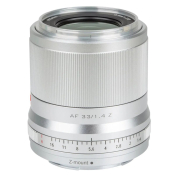 Об'єктив Viltrox AF 33mm f/1.4 Z Silver Об'єктив Viltrox AF 33mm f/1.4 Z Silver