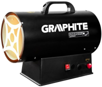 Тепловая пушка газовая GRAPHITE IP24 58GE100 Тепловая пушка газовая GRAPHITE IP24 58GE100