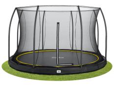 Батут Salta Comfort Edition Ground круглий, 427см, чорний (5398A) Батут Salta Comfort Edition Ground круглий, 427см, чорний (5398A)