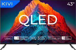 Телевізор KIVI 43'' UHD Prime E5 QLED (43U770QB) Телевізор KIVI 43'' UHD Prime E5 QLED (43U770QB)