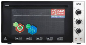 Духовка настільна Artel MD 4218 E Black-Inox Духовка настільна Artel MD 4218 E Black-Inox