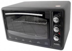 Духовка настільна Asel AF-0723 Black Духовка настільна Asel AF-0723 Black
