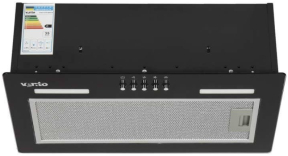 Вытяжка встроенная Ventolux PUNTO 52 BG (950) PB
