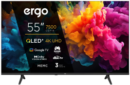 Телевизор ERGO 55JUQ7500 Телевизор ERGO 55JUQ7500