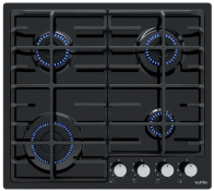 Газова варильна поверхня VENTOLUX HG640-DA3 CS (BK) Газова варильна поверхня VENTOLUX HG640-DA3 CS (BK)