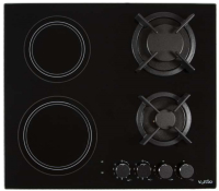 Комбінована варильна поверхня VENTOLUX HG622 B9G RCS (BK)