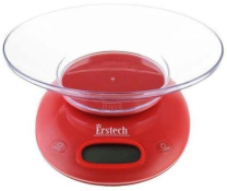 Ваги кухонні електронні Erstech ЕKS-5181 RED