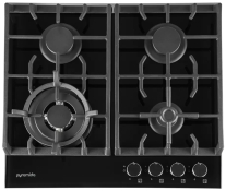 Газова варильна поверхня Pyramida PFG 647 Black Luxe