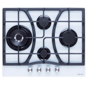 Поверхня газова на склі WEILOR GG W 614 WH Поверхня газова на склі WEILOR GG W 614 WH