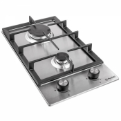 Поверхня газова Domino на металі Perfelli HGM 31424 I Поверхня газова Domino на металі Perfelli HGM 31424 I