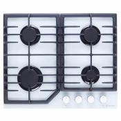 Поверхня газова на склі Perfelli HGG 61494 WH Поверхня газова на склі Perfelli HGG 61494 WH